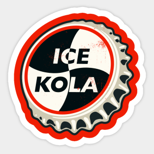 Vintage Ice Kola Soda Bottlecap Sticker